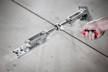Ratsche mit ergonomischem PVC Griff zu Balkenzug / Plattenzug